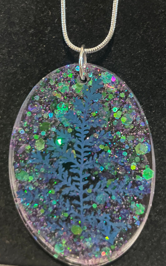 Oval Tree Necklace