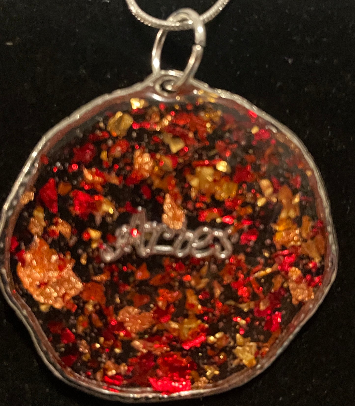 Aries Silver Pendant