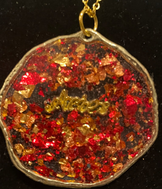 Aries Gold Pendant