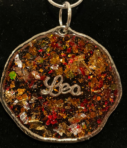 Leo Silver Pendant