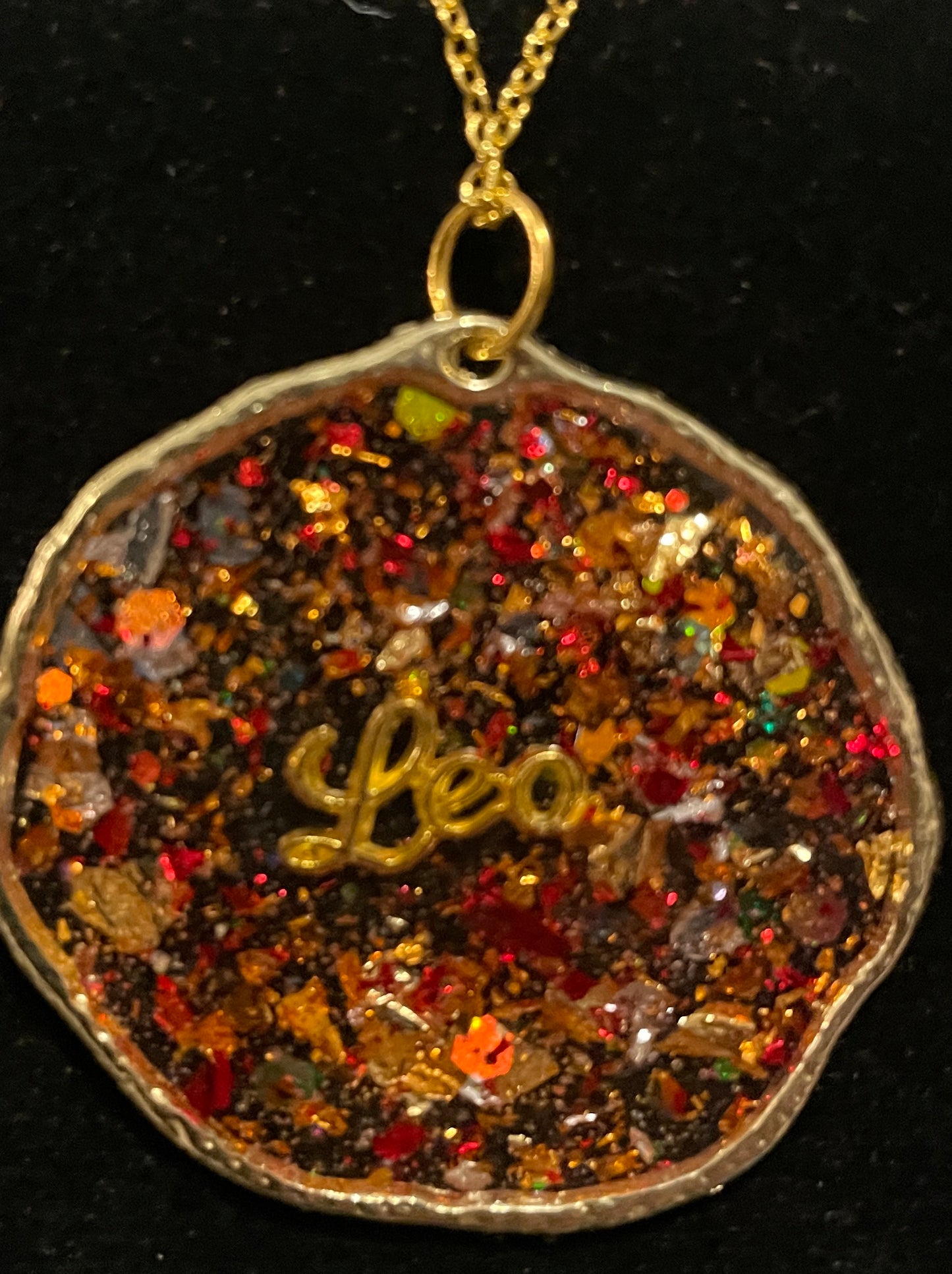 Leo Gold Pendant