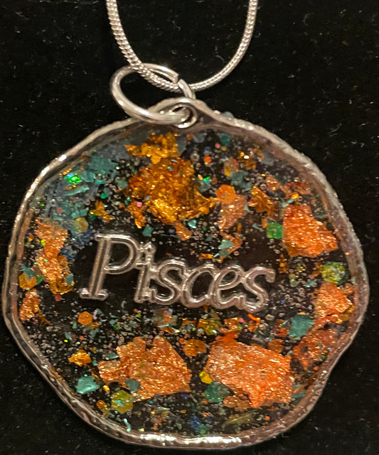 Pisces Silver Pendant