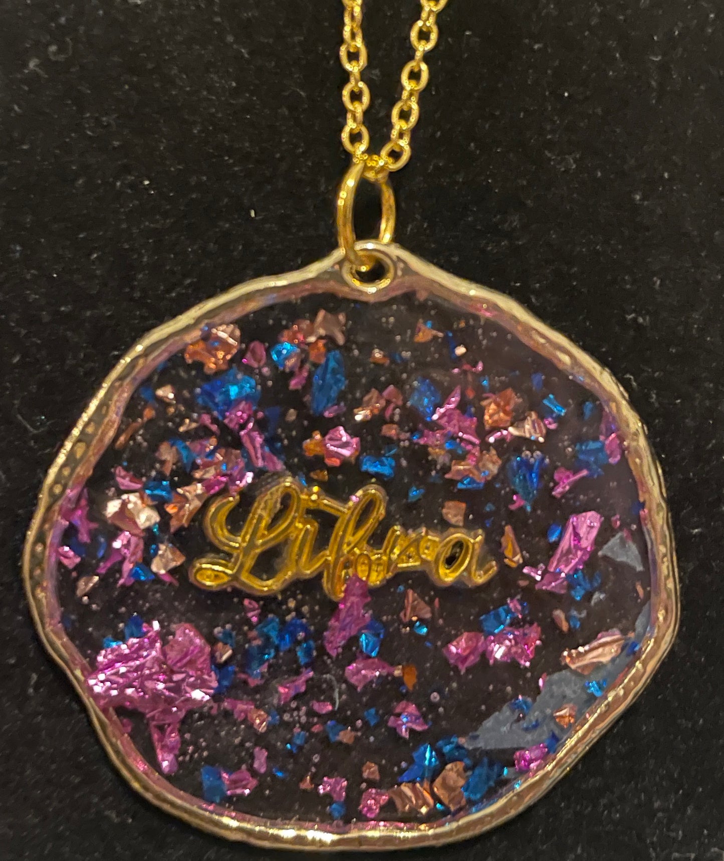 Libra Gold Pendant