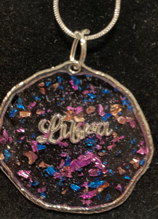 Libra Silver Pendant